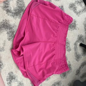 Lululemon hotty hot high rise shorts